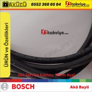 Özel Yapım Akü Takviye Kablosu