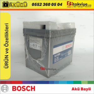 Bosch-60Ah-Amper-Yüksek-Kutup-Akü-s4050