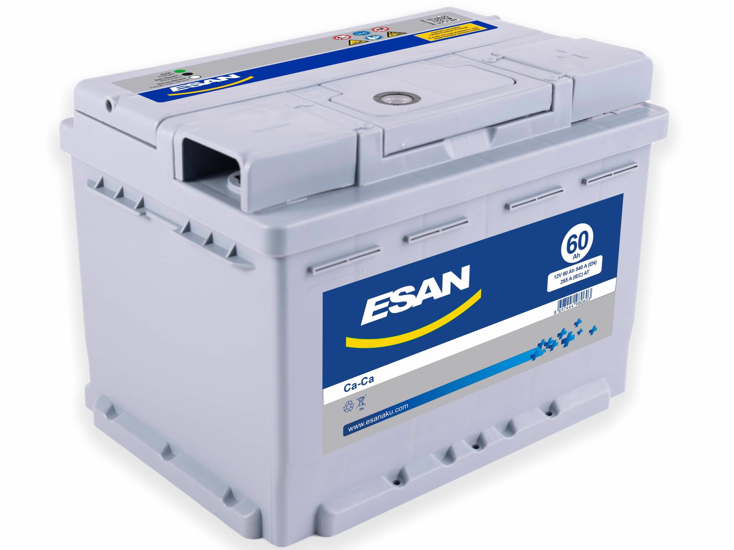 YZCA - Esan 60 Amper 2.El Akü