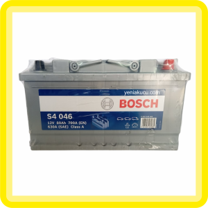 Bosch 80 Ah Volkswagen - Ford - Opel Akü Alçak Basık Kasa Akü