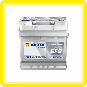 Varta N50 50 Ah EFB Start Stop Akü