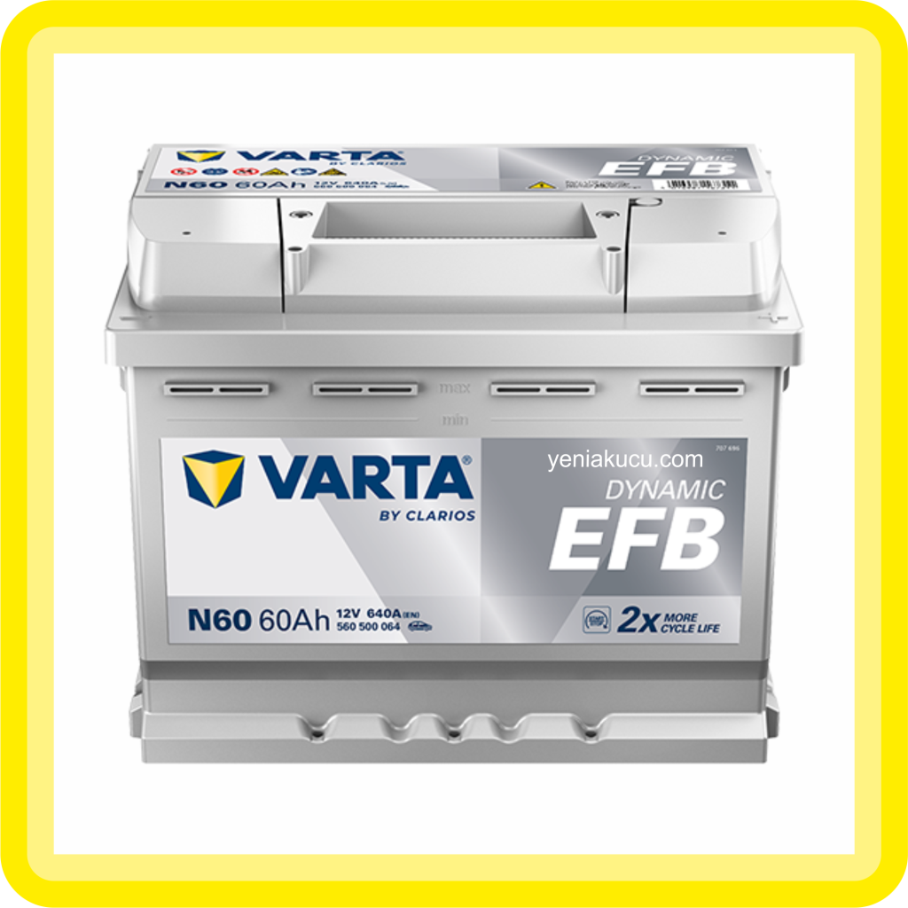 Varta N60 60 Ah EFB Akü