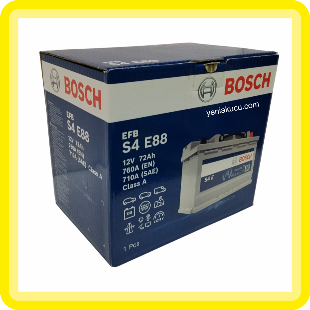 Bosch 72 Ah EFB Asya Tip