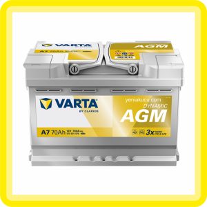 Varta A7 - 70ah Agm Start Stop Akü